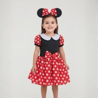 Disfraz Minnie Puntos y Lazo / Niña